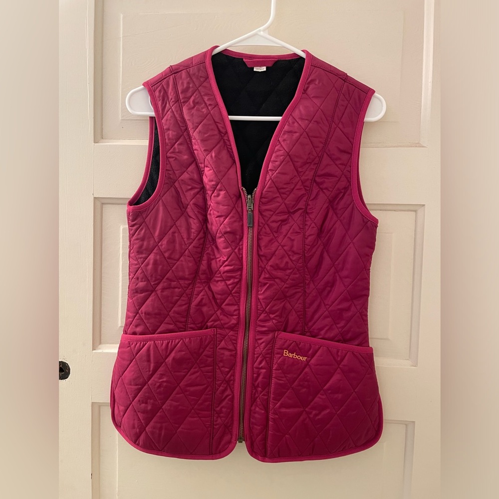 Barbour Betty fleece-lined gilet/vest jacket liner